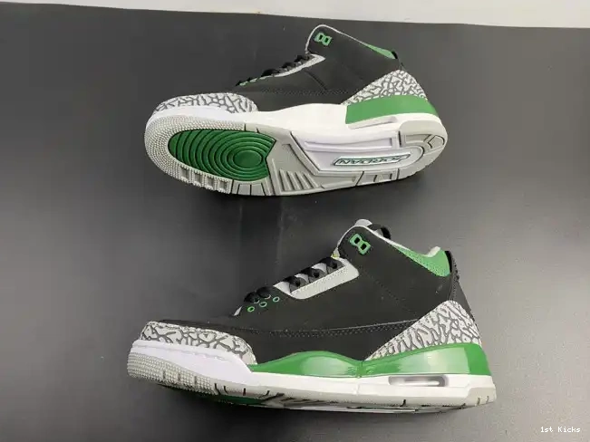 1st Kicks Shoes Jordan 3 Pine Air CT8532-030 Green 0617